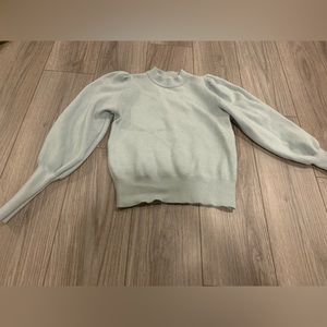 Cute Zara puff sleeve sweater!